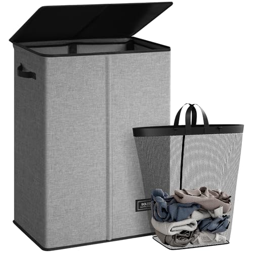 130L Laundry Hamper with Lid
