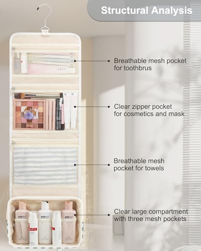 Travel Hanging Toiletry Bag for Women
