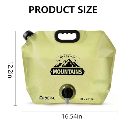Camping Water Container (4 Count)