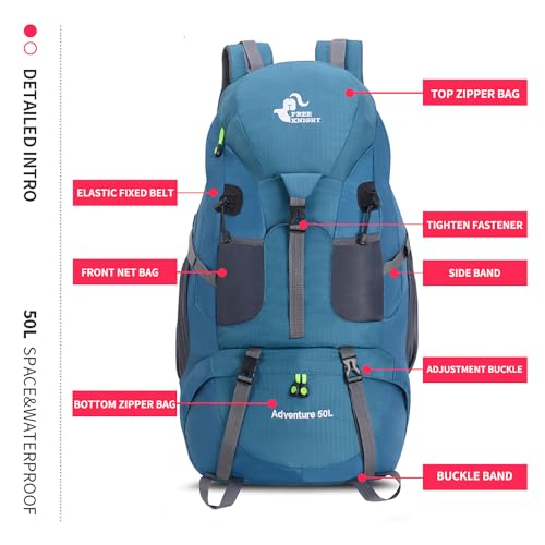 50L Hiking Backpack