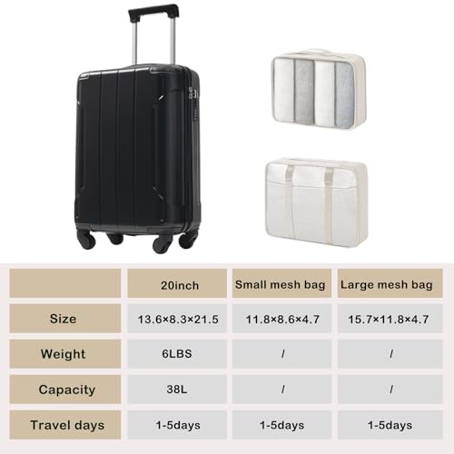 Carry on Luggage Set (3 Count)