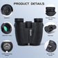 10x25 Binoculars for Adults
