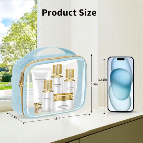 TSA Approved Travel Toiletry Bag (2 Count)