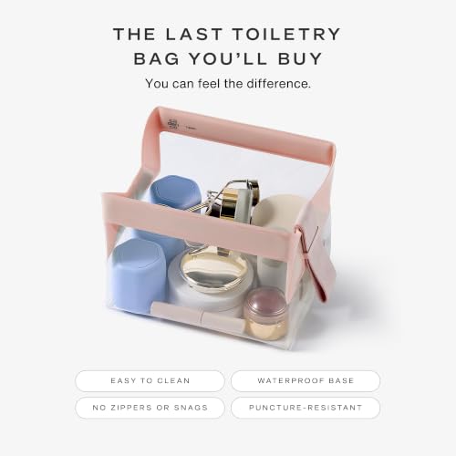 Parcel Clear Travel Kit with Zipperless Magnetic Closure