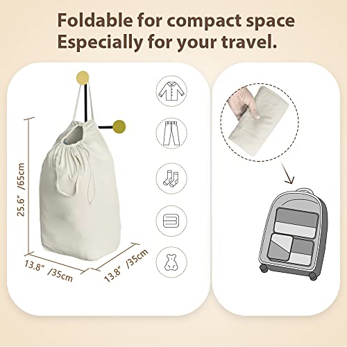 Washable Laundry Bags with Handles (2 Count)
