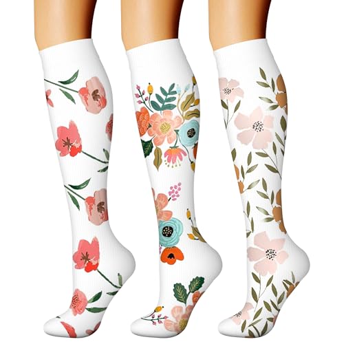Compression Socks for Women & Men Circulation (3 Count)
