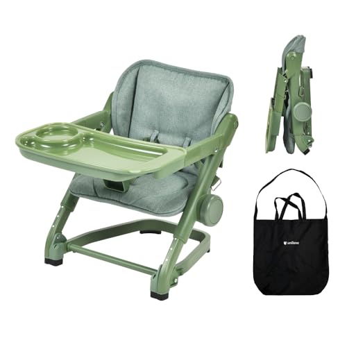 Feed Me 3-in-1 Travel High Chair Booster Seat - Avocado Green