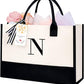 Initial Tote Bag