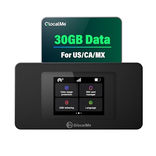 DuoTurbo 4G Mobile Hotspot Device with 30GB US