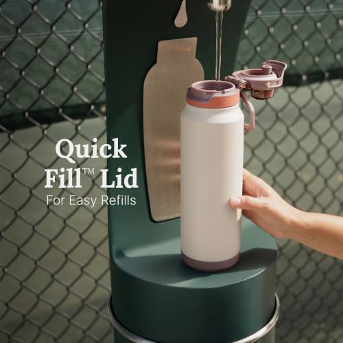 Powerfill Pro 24oz Stainless Steel Sip or Chug Water Bottle
