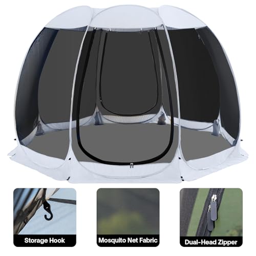 12'x12' Pop Up Screen House Tent