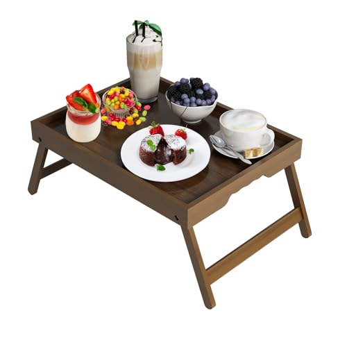 FSC 100% Bamboo Bed Tray with Folding Legs