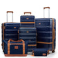 Luggage Sets Suitcase with Spinner Wheels (6 Count)
