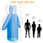 6 & 20 & 50 Pack Disposable Rain Ponchos for Adults