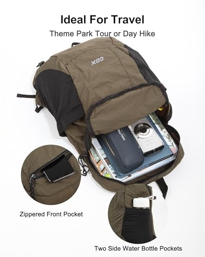 Foldable 20l Backpack For Travel Lightweight Hiking Packable Daypack for Men Travel Camping Outdoor Bag Women