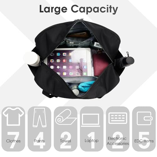18" Carry on Bag with Laptop Compartment 14 Inch Travel Duffel Bag for Spirit Airlines Personal Item Bag Overnight Weekender Bag with Wet Pocket for Women and Men