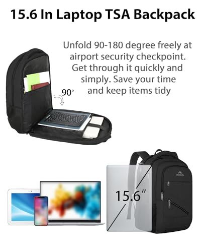 15.6 Inch Backpack for Men Women