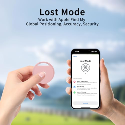Air Tracker Tags 4 Pack Smart Tag Bluetooth Trackers Work with Apple Find My (4 Count)