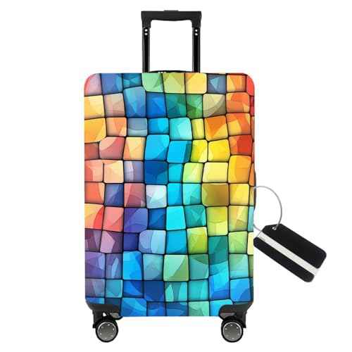 Thicker Travel Luggage Covers with Luggage Tag For Suitcase Tsa Approved