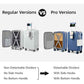 28 Inch Top Opening Checked Luggage with Cup Holder and USB Ports