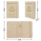 Premium Leather Passport Holder Covers Case