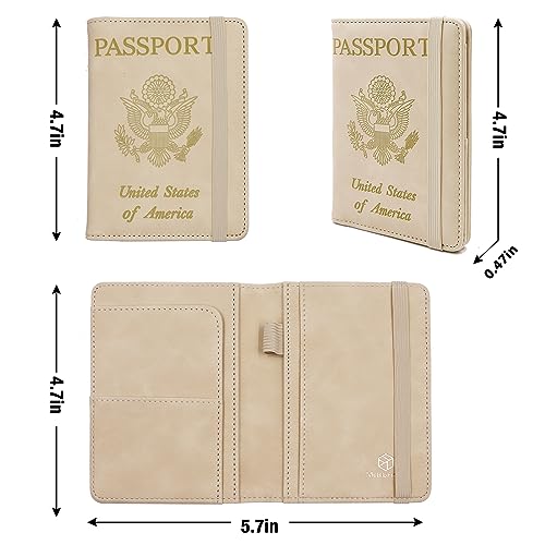 Premium Leather Passport Holder Covers Case