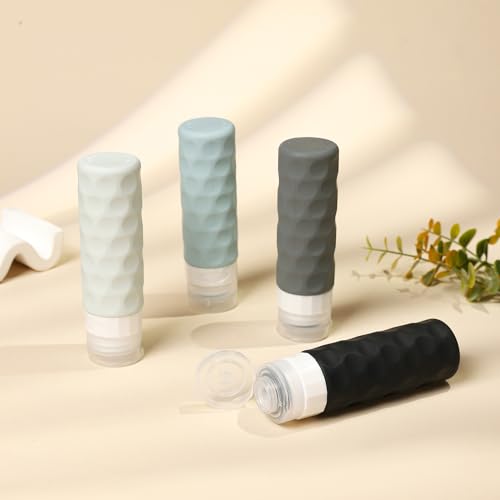 Travel Bottles for Toiletries (4 Count)