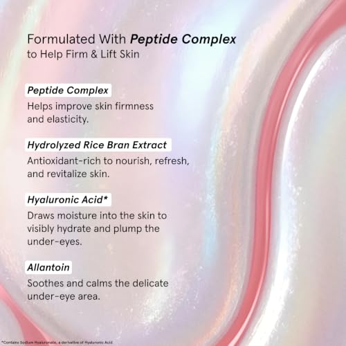 Peptide Under Eye Patches with Niacinamide & Rice Extract (48 Count)