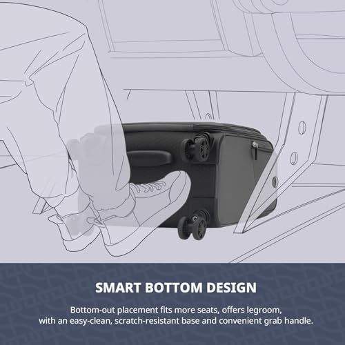 Underseat Carry On Luggage with Wheels