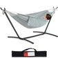 Double Hammock with Stand for Outside