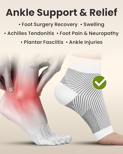 Ankle Compression Sleeve (2 Count)