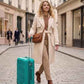 24 Inch Luggage Suitcase with Spinner Wheels TSA Lock