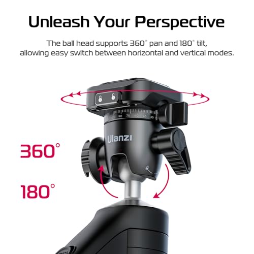 TT38 One Click Opening Vlogging Tripod w Uka F38 Quick