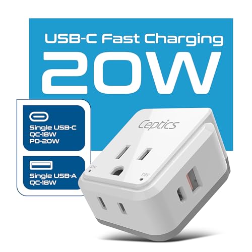International Power Plug Adapter Travel Set