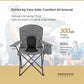 Portable Folding Camping Quad Chair w