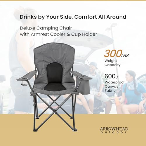 Portable Folding Camping Quad Chair w