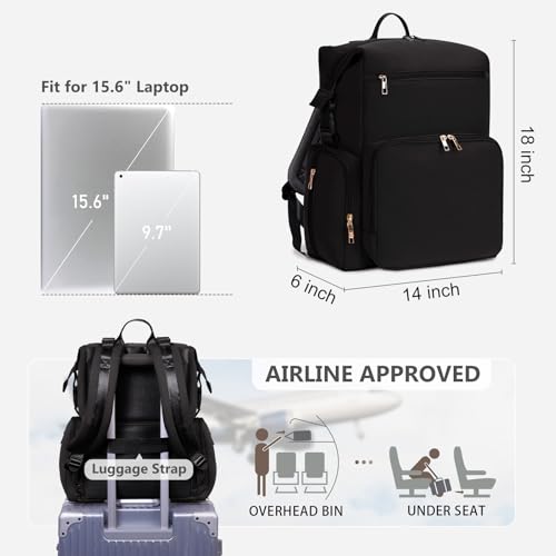 Neoprene Diaper Bag Backpack with Changing Pad
