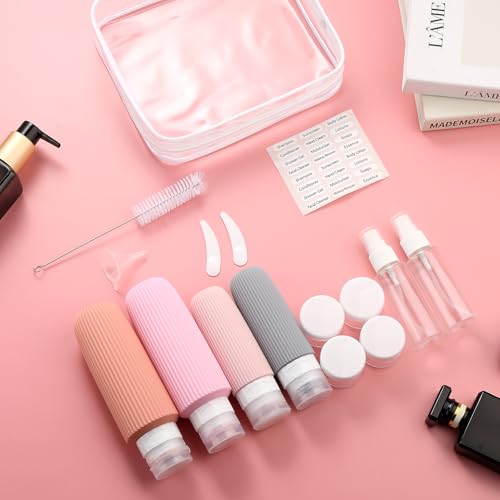 16 Pack Travel Bottles for Toiletries (16 Count)