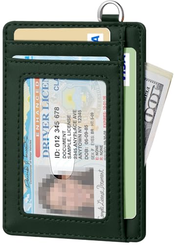 Slim Minimalist Wallet RFID Credit Card Holder for Men
