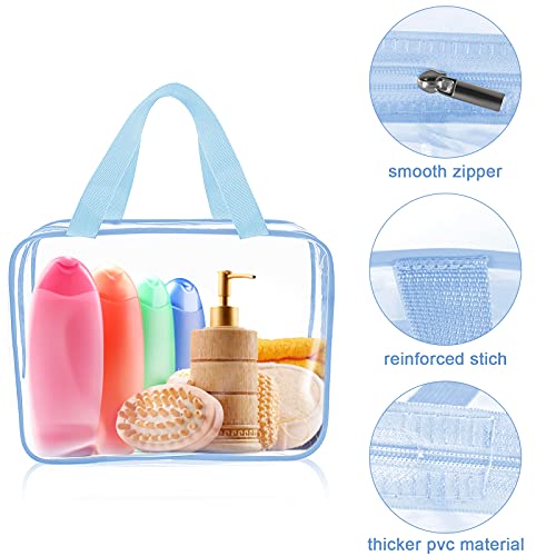 Clear Makeup Bags (6 Count)
