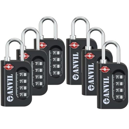 TSA Approved Luggage Lock (6 Count)