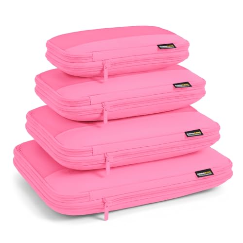 4 Piece Compression Packing Cubes for 3 (4 Count)