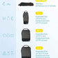 6 Set Compression Packing Cubes for Travel (6 Count)