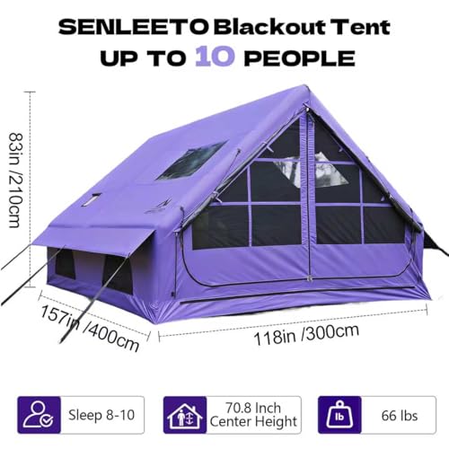 13' x 10' Large Inflatable Tents for Camping 8