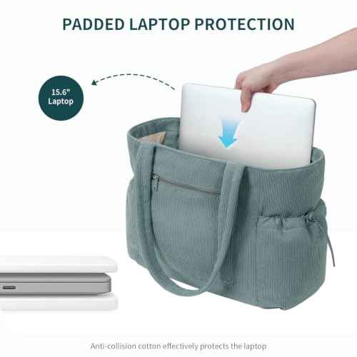 Oversized Work Tote Bag for Women with 40oz Cup Holder