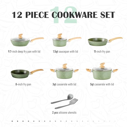 Pots and Pans Set Non Stick