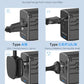 Universal Travel Adapter 120W GaN Fast Charger for Europe UK US