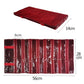 Travel Jewelry Roll Bag Portable Organizer Pouch With Grids&PVC Cover Storage Bags for Necklace