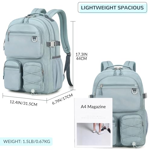 Water Resistant Backpack with Mulitiple Pockets for School Travel Outdoor College