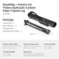 x Potato Jet Tribex Hydraulic Carbon II Tripod Fast Extend Camera Travel Tripod